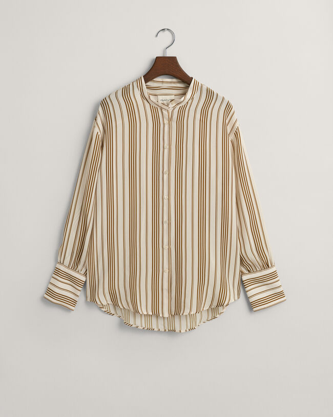 Camicia a righe relaxed fit