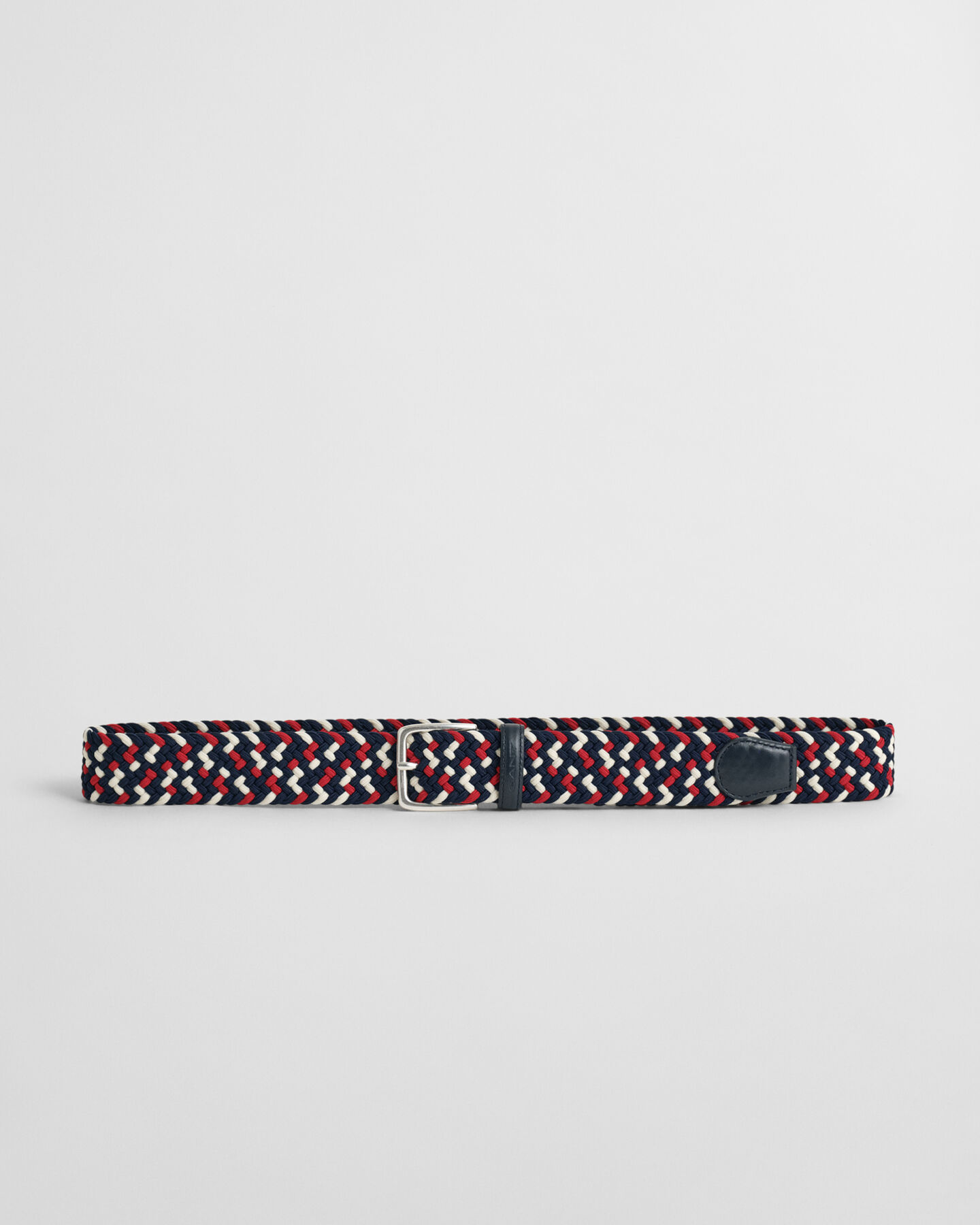 Cintura elasticizzata intrecciata multicolore