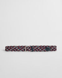 Cintura elasticizzata intrecciata multicolore