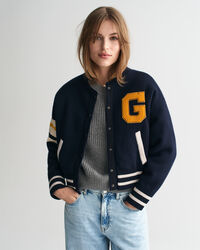 Varsity Jacket in maglia