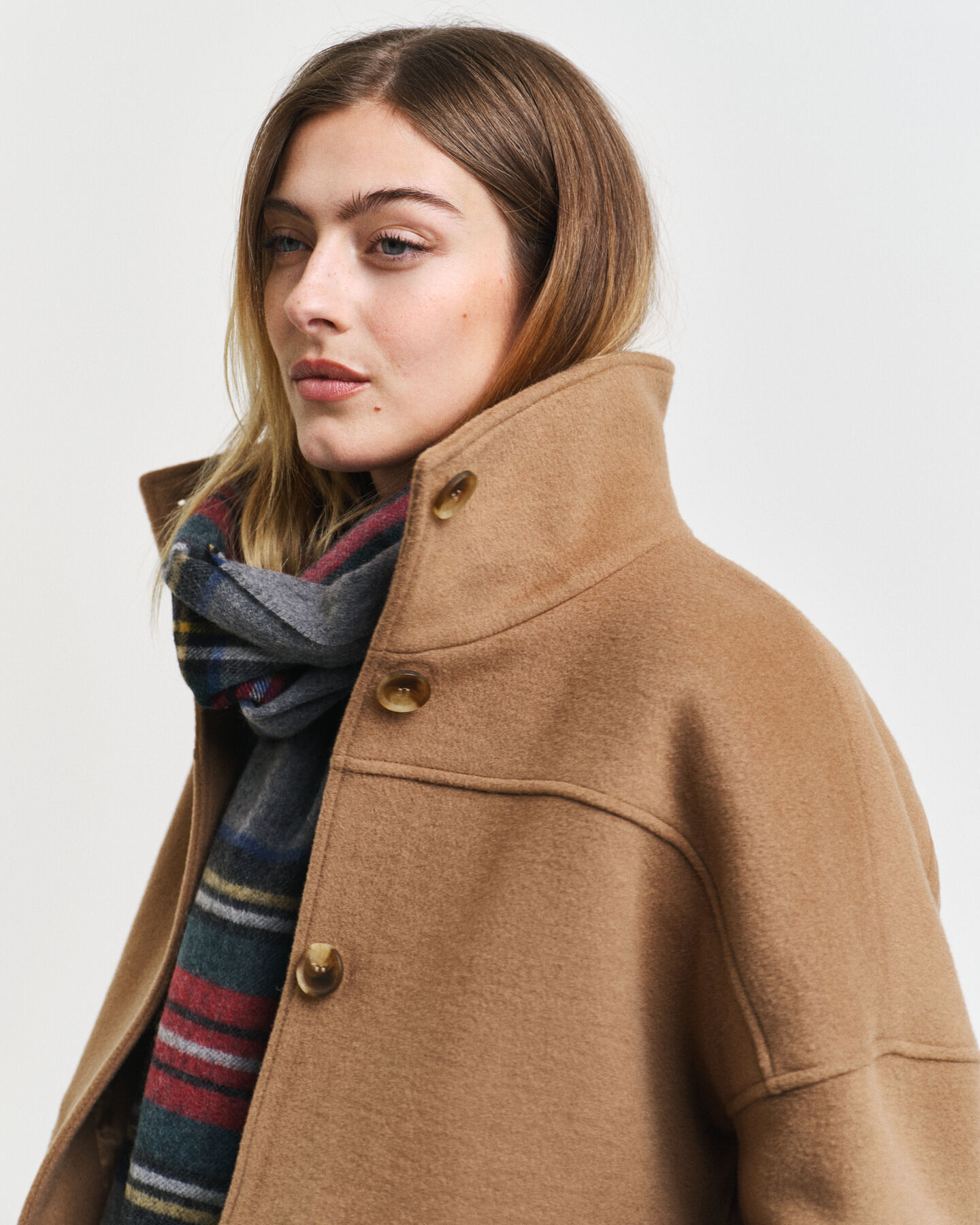 Giacca corta in lana