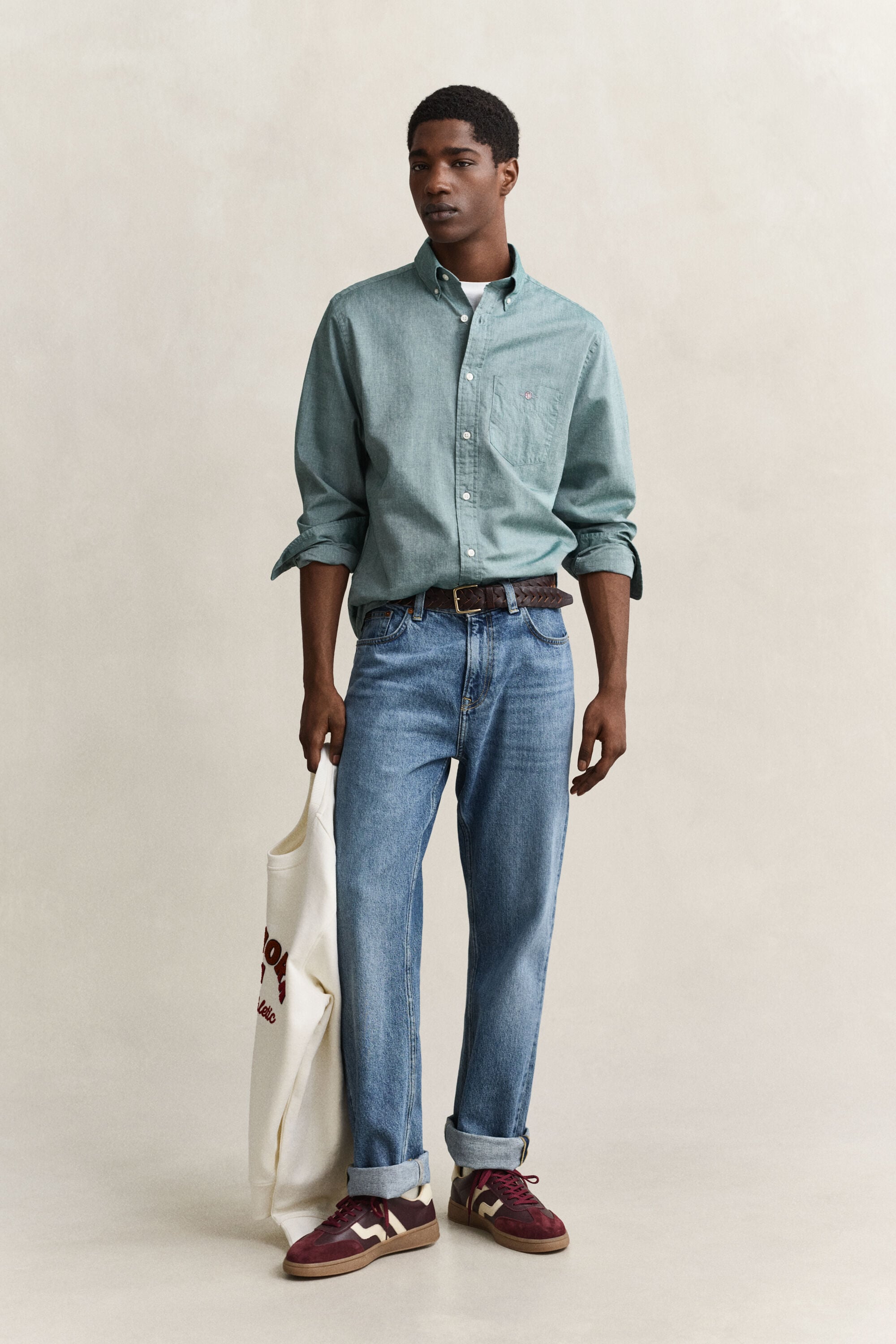 Camicia in popeline Classic regular