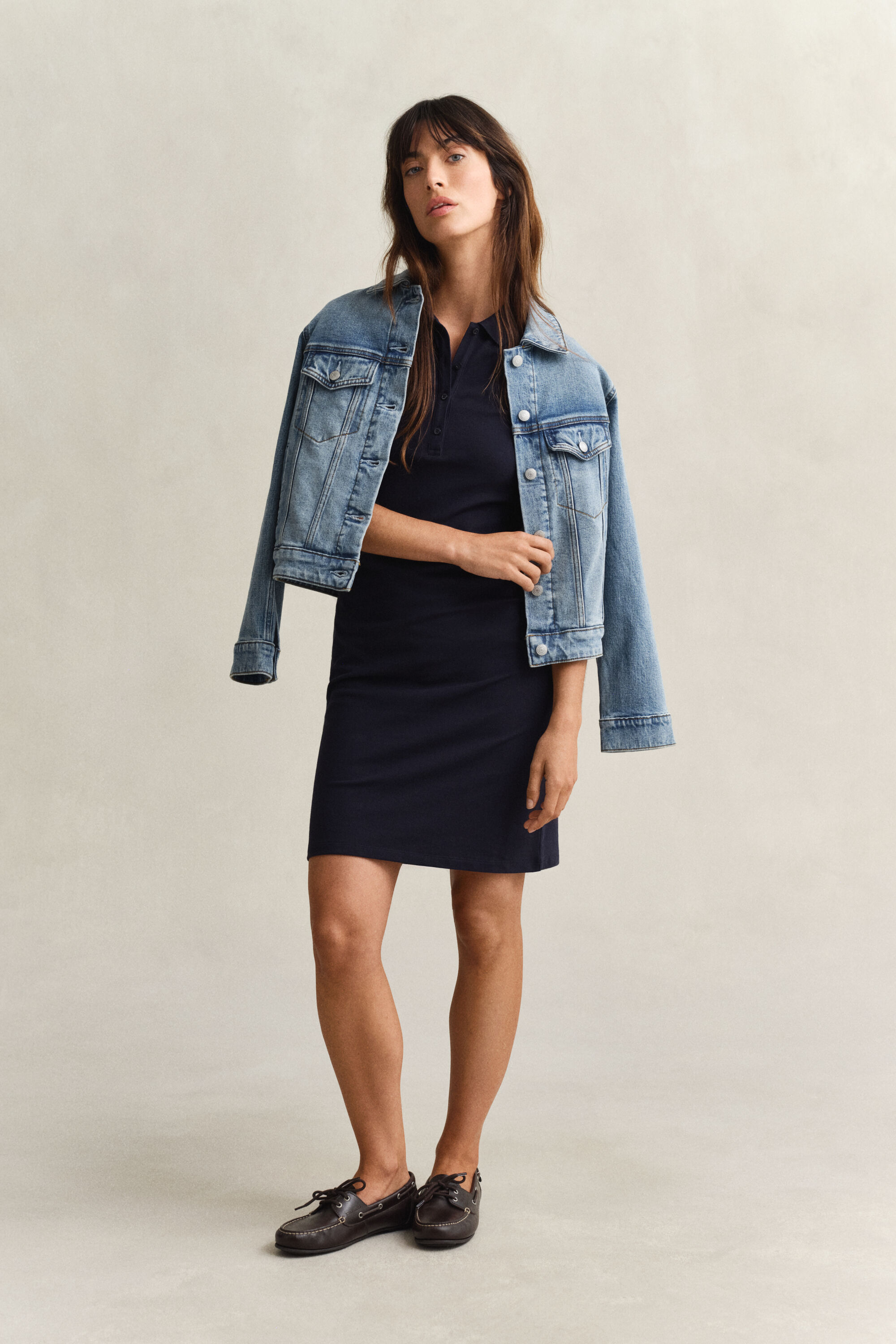 Abito polo in piqué Shield