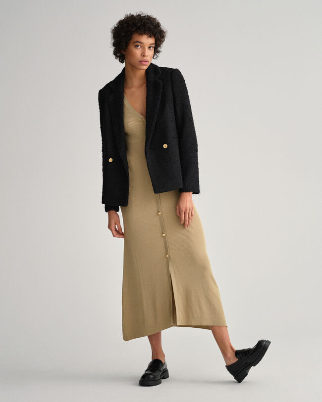 Abito cardigan a coste