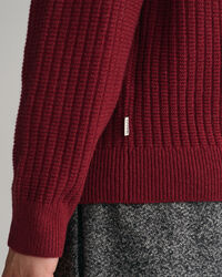 Maglia a collo alto testurizzata