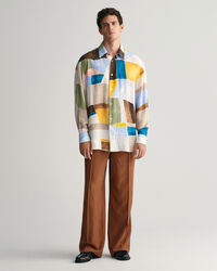 Camicia Art Print oversize