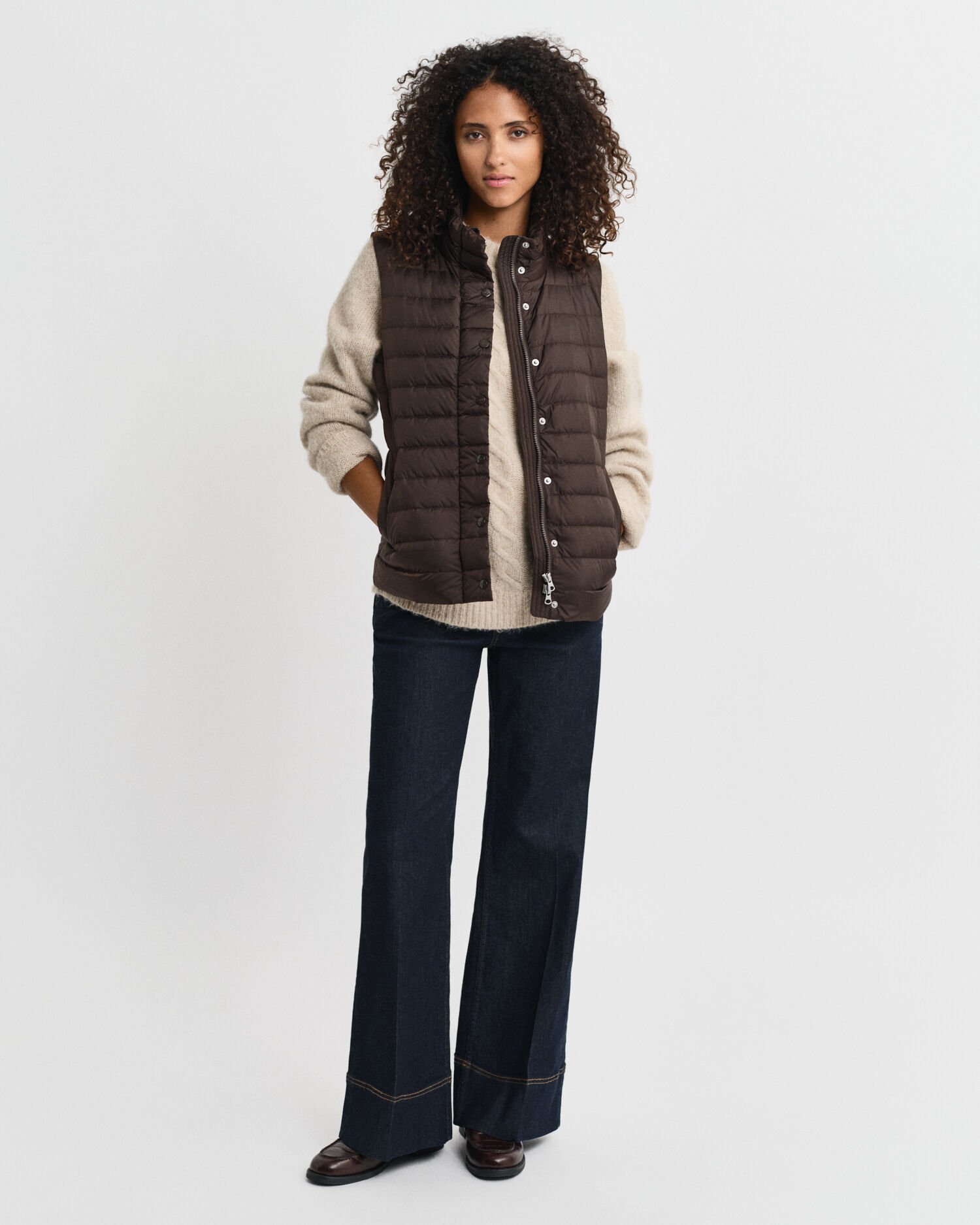 Smanicato leggero in piumino