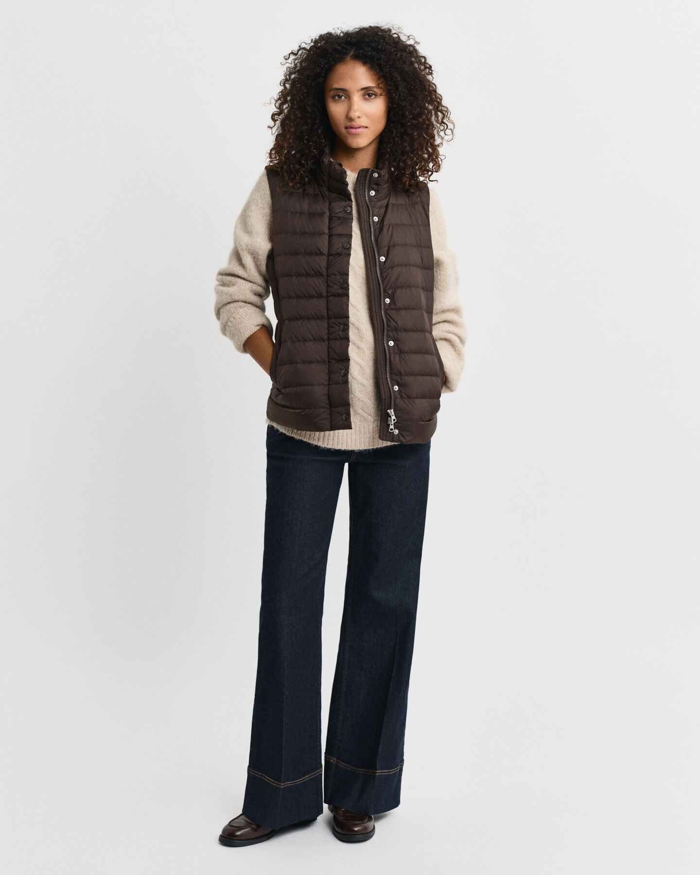 Smanicato leggero in piumino