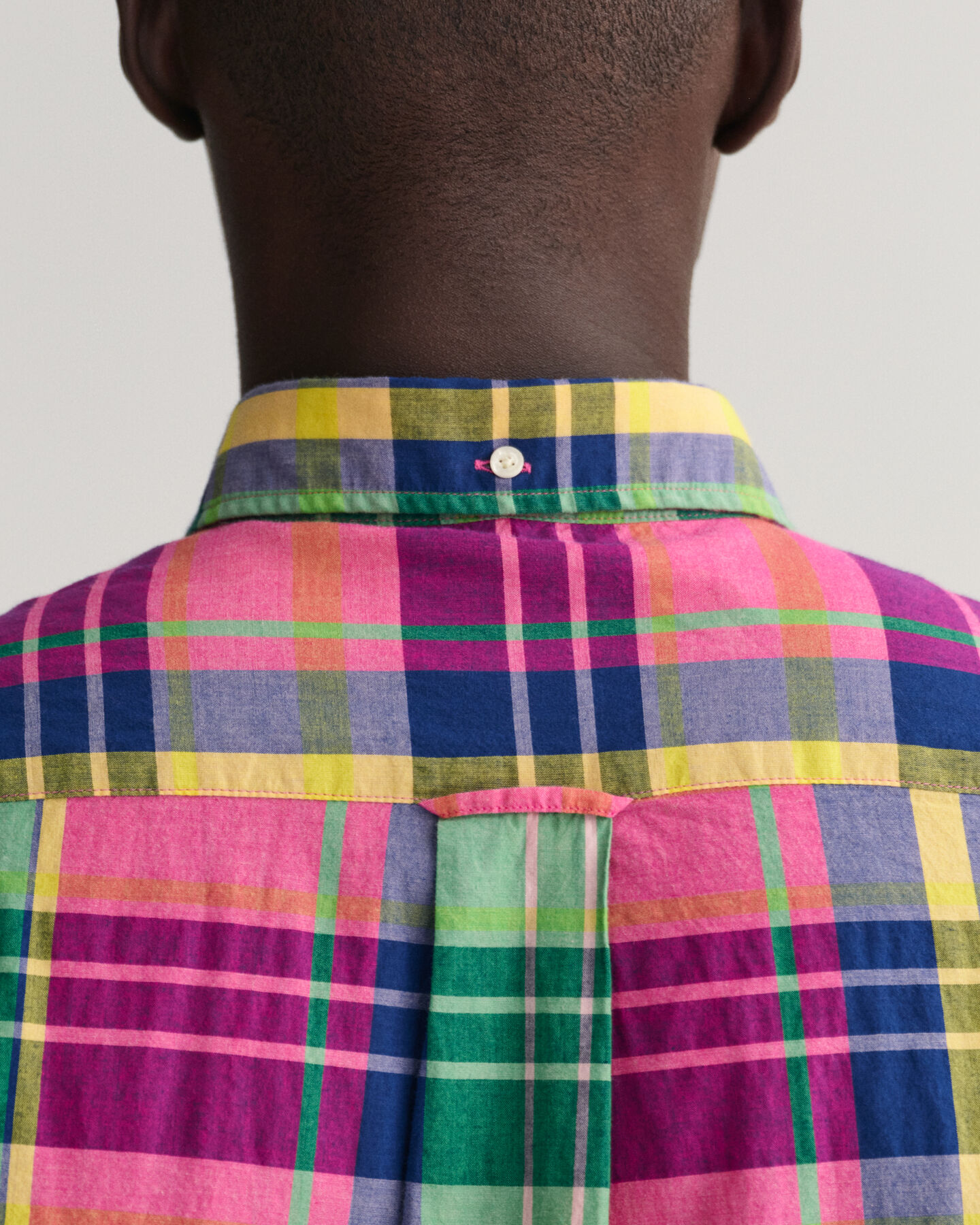 Camicia in madras indiano regular fit