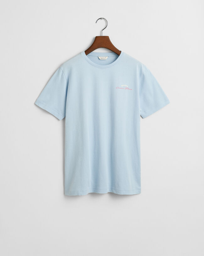 T-shirt con stampa Sailing piccola GANT Teens