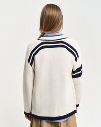 Cardigan GANT Varsity con scollo a V