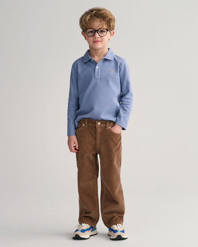 Pantaloni in velluto a coste relaxed fit Kids