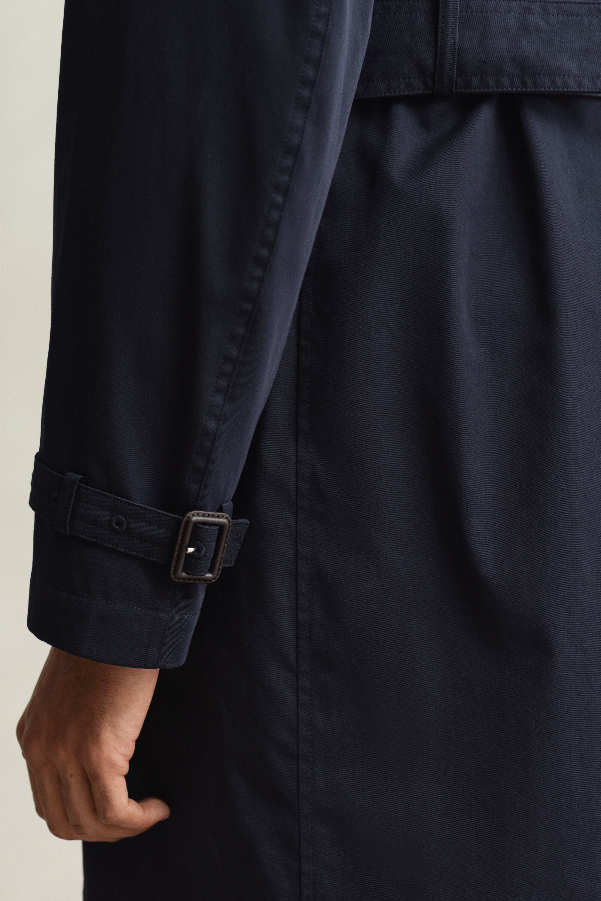 Trench in misto cotone