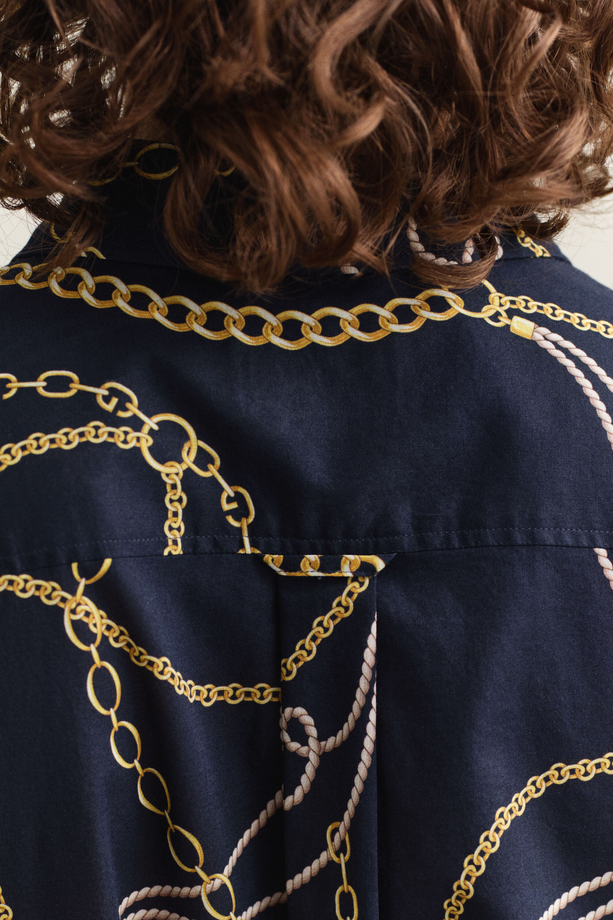 Camicia in voile di cotone