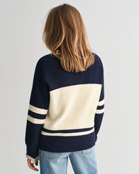Maglia con scollo a V GANT Varsity in cotone