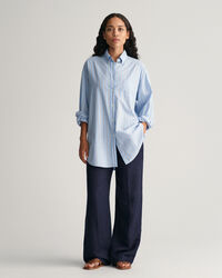 Pantaloni Pull-on in misto lino relaxed fit