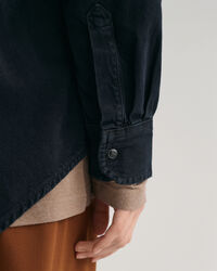 Camicia in denim oversize