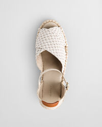 Espadrillas con zeppa Luliza in maglia