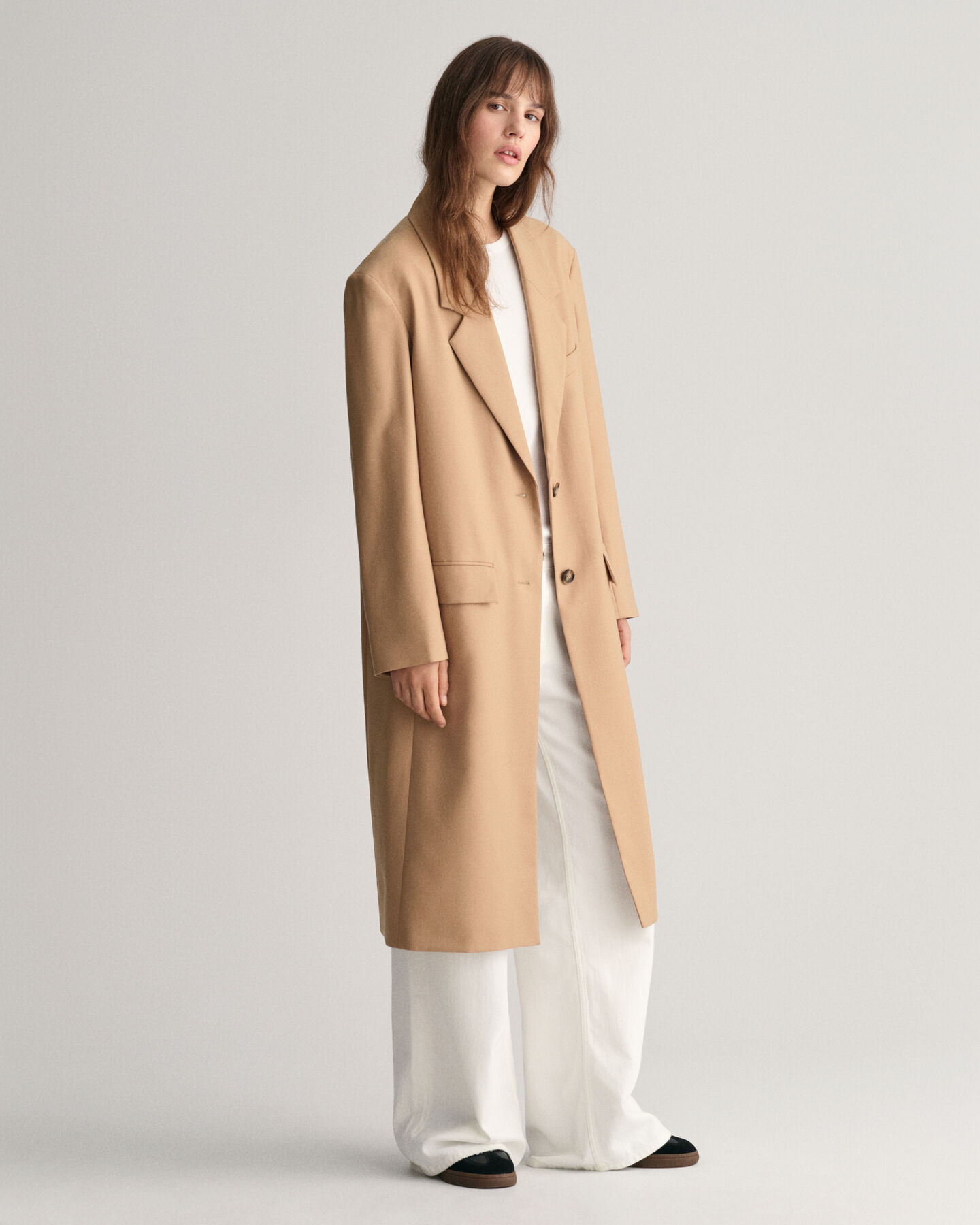 Cappotto oversize Fluid
