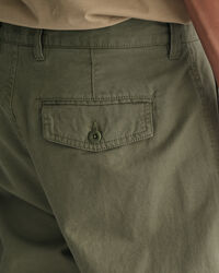 Chino in misto cotone-lino regular fit