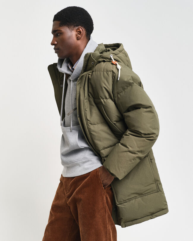 Piumino pesante lunghezza media