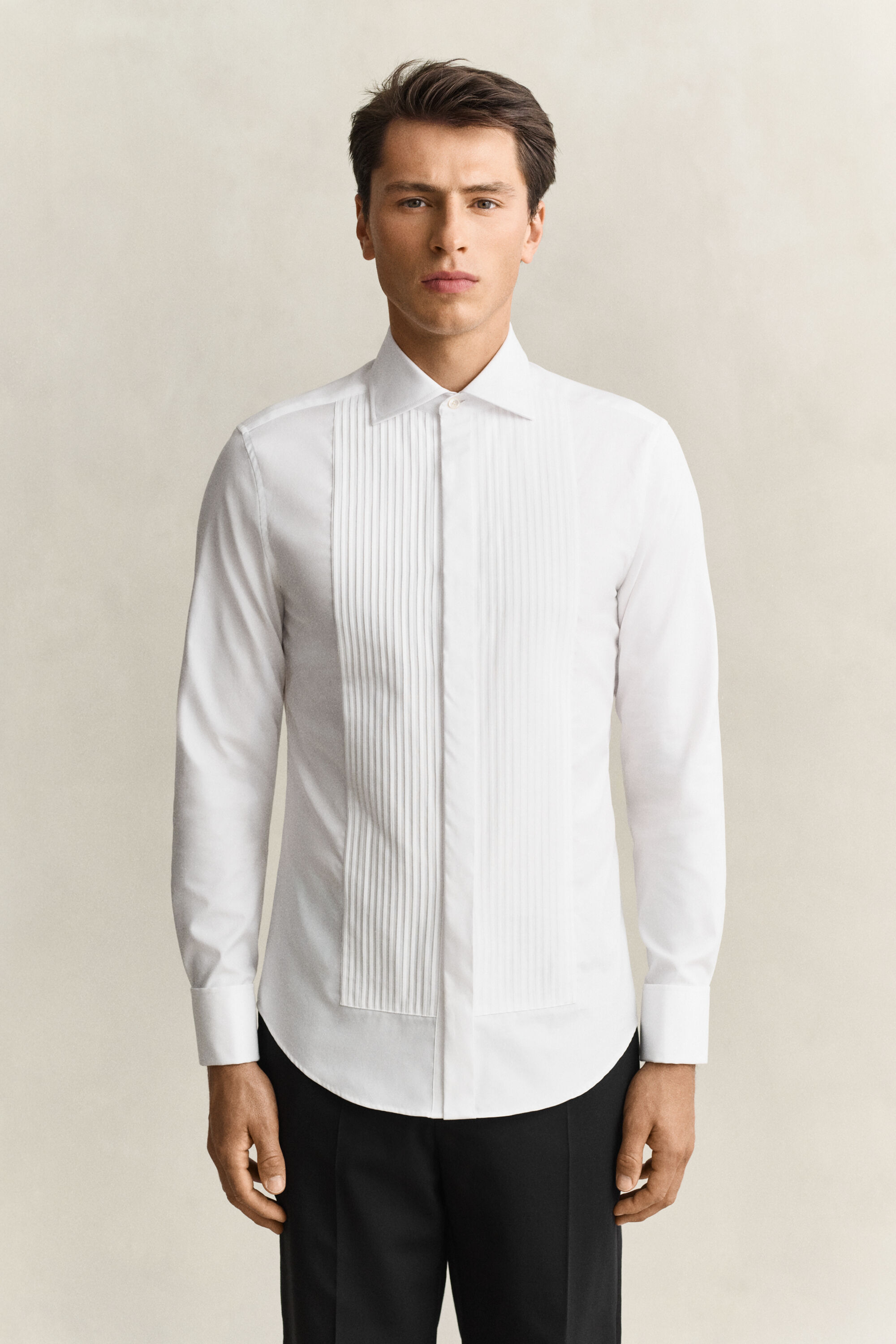 Camicia da smoking sartoriale