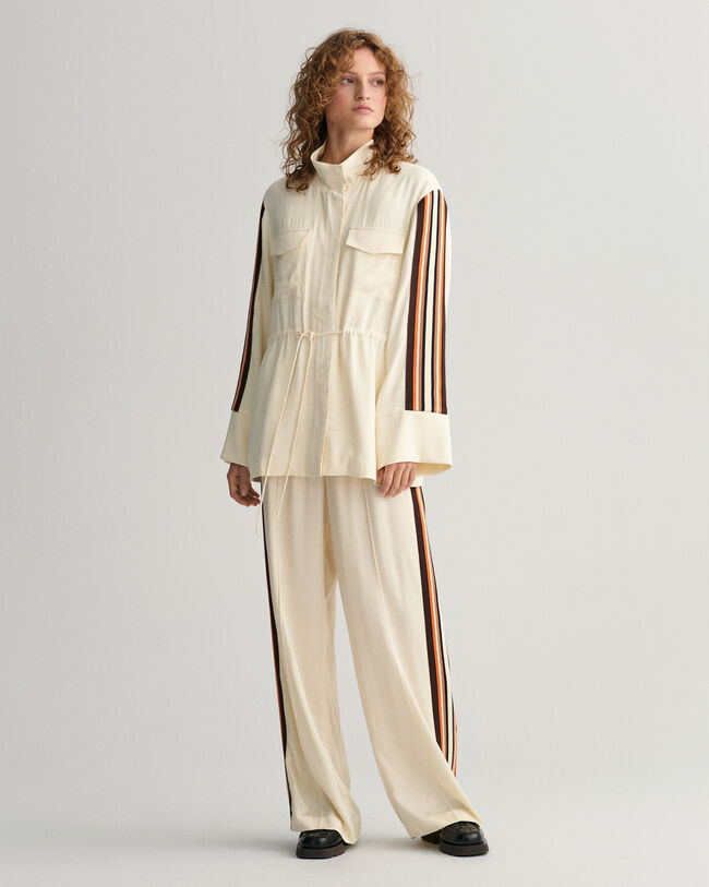 Giacca a righe relaxed fit