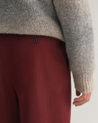 Pantaloni da abito in twill di lana