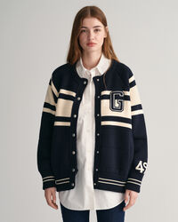 Cardigan GANT Varsity in maglia