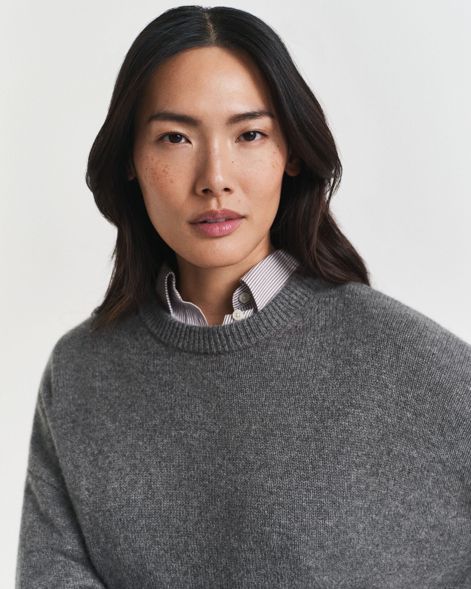 Maglia girocollo in cashmere