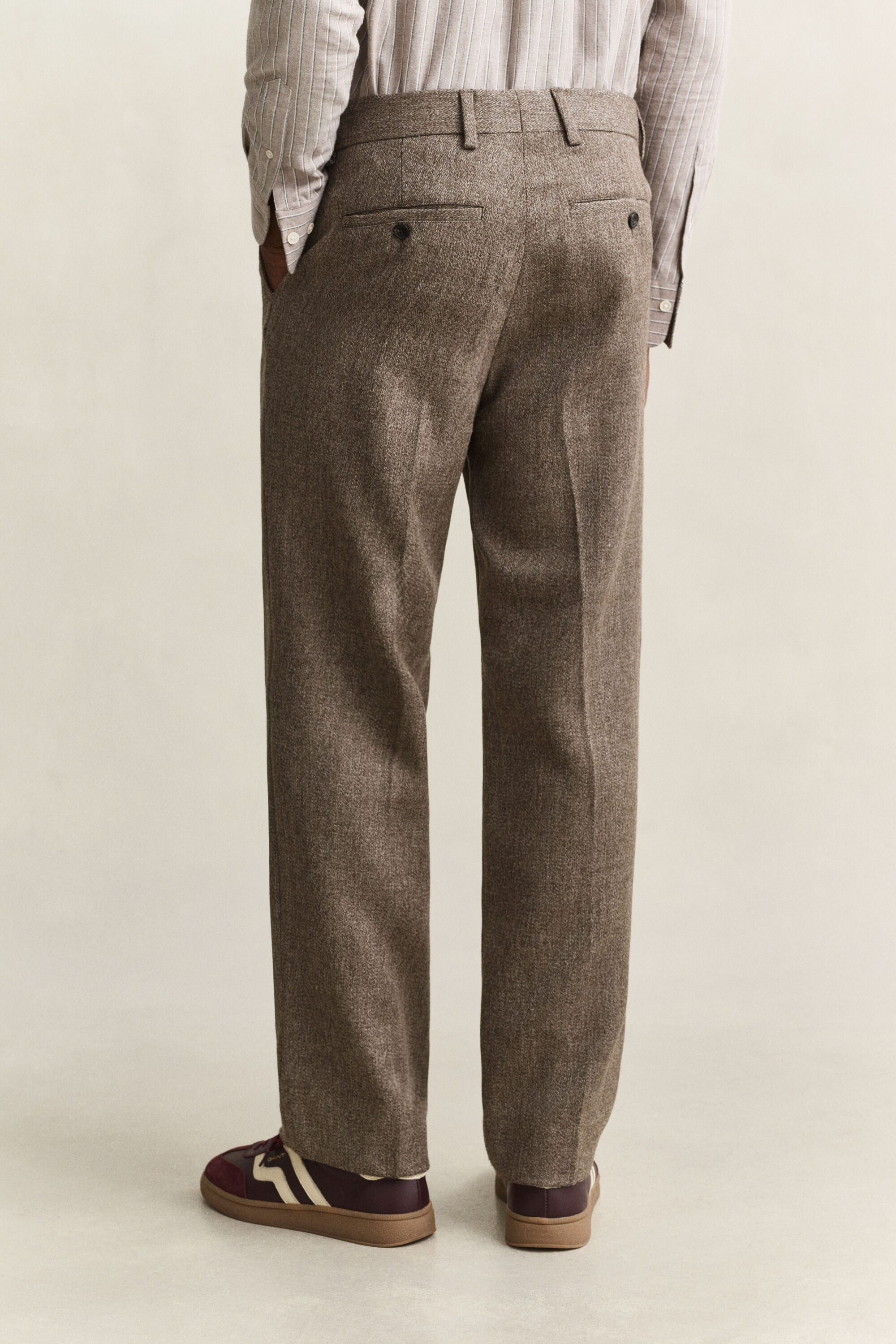 Pantaloni in lana mélange