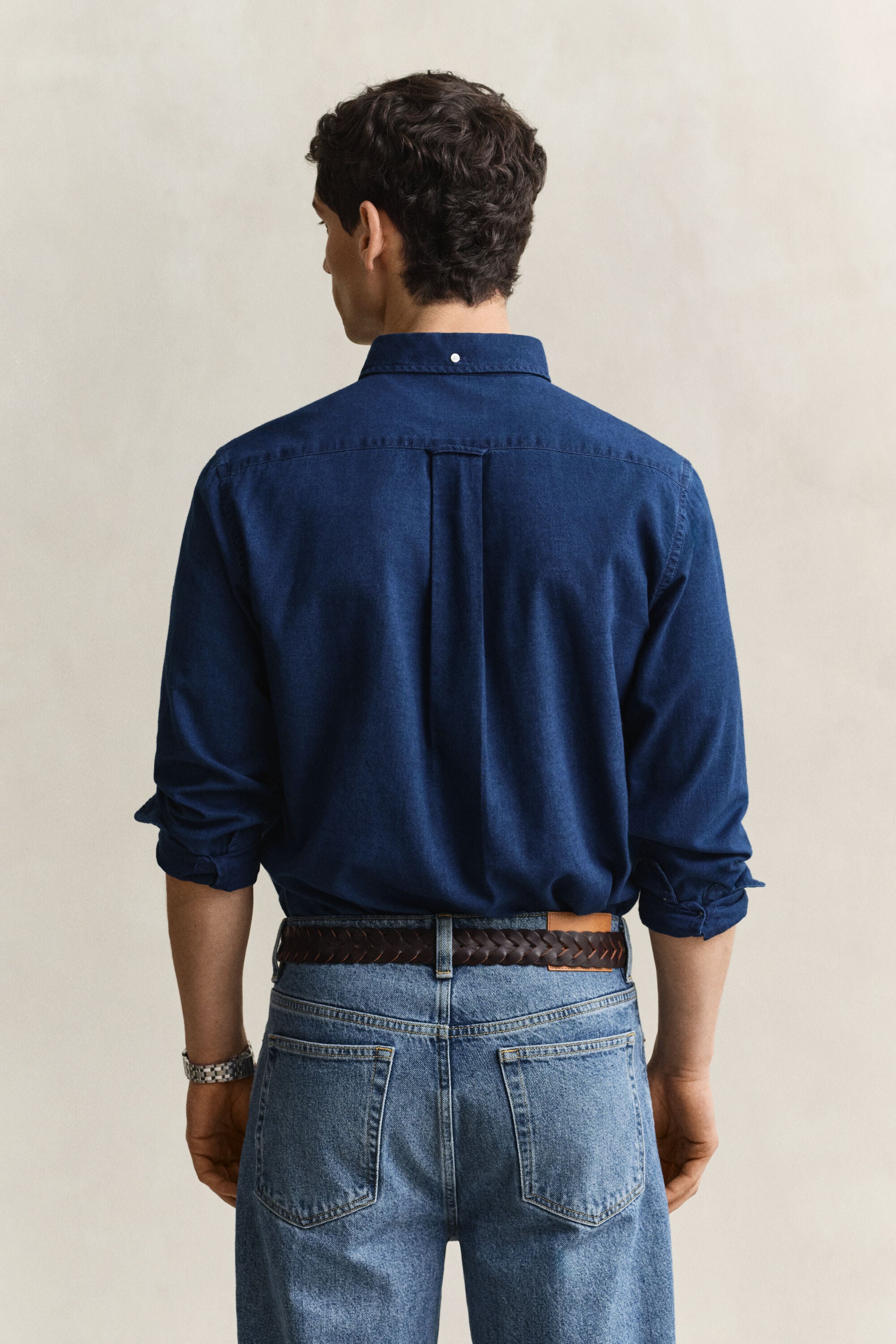 Camicia Oxford Indigo