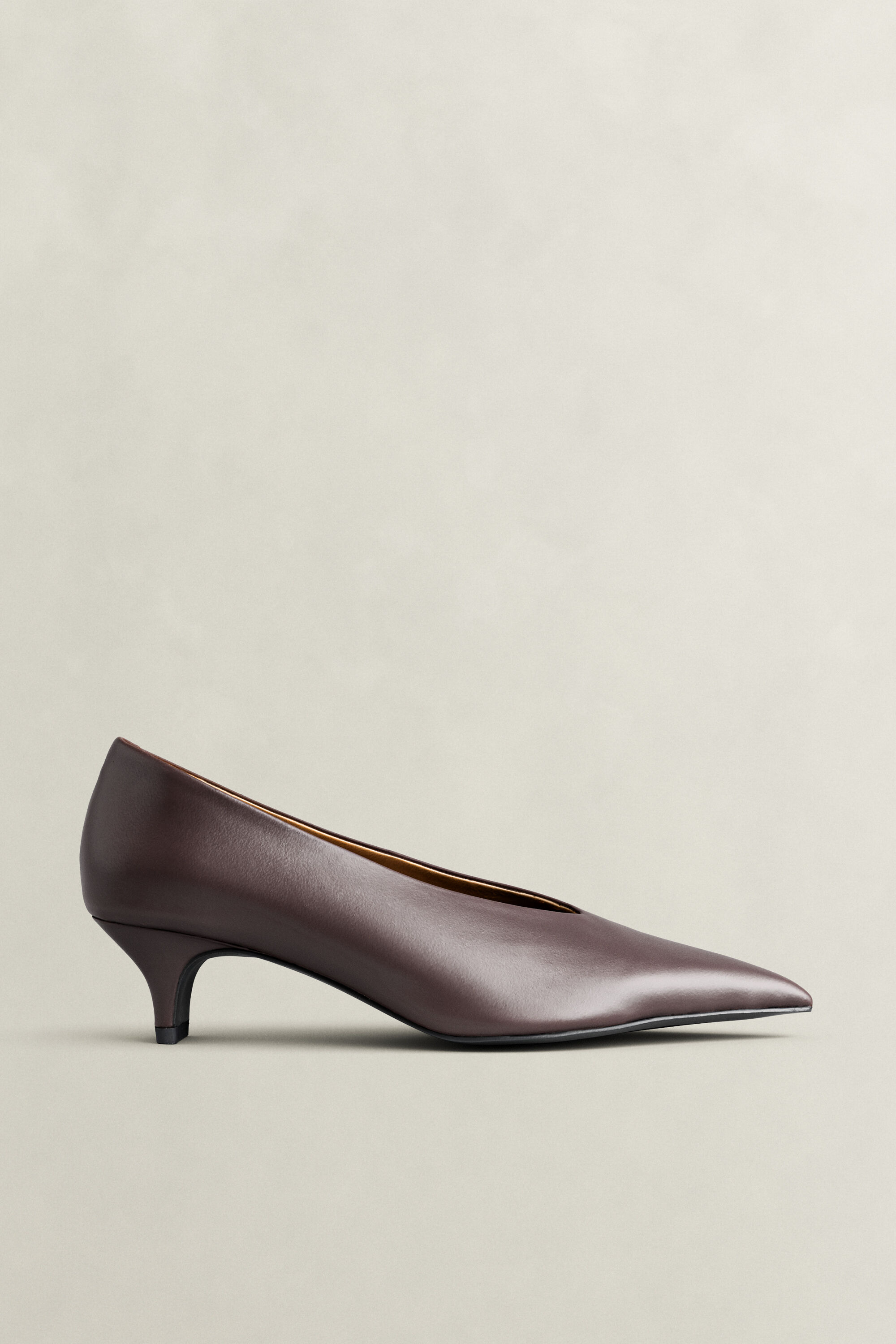 Scarpe con tacco Tillbye a punta in pelle