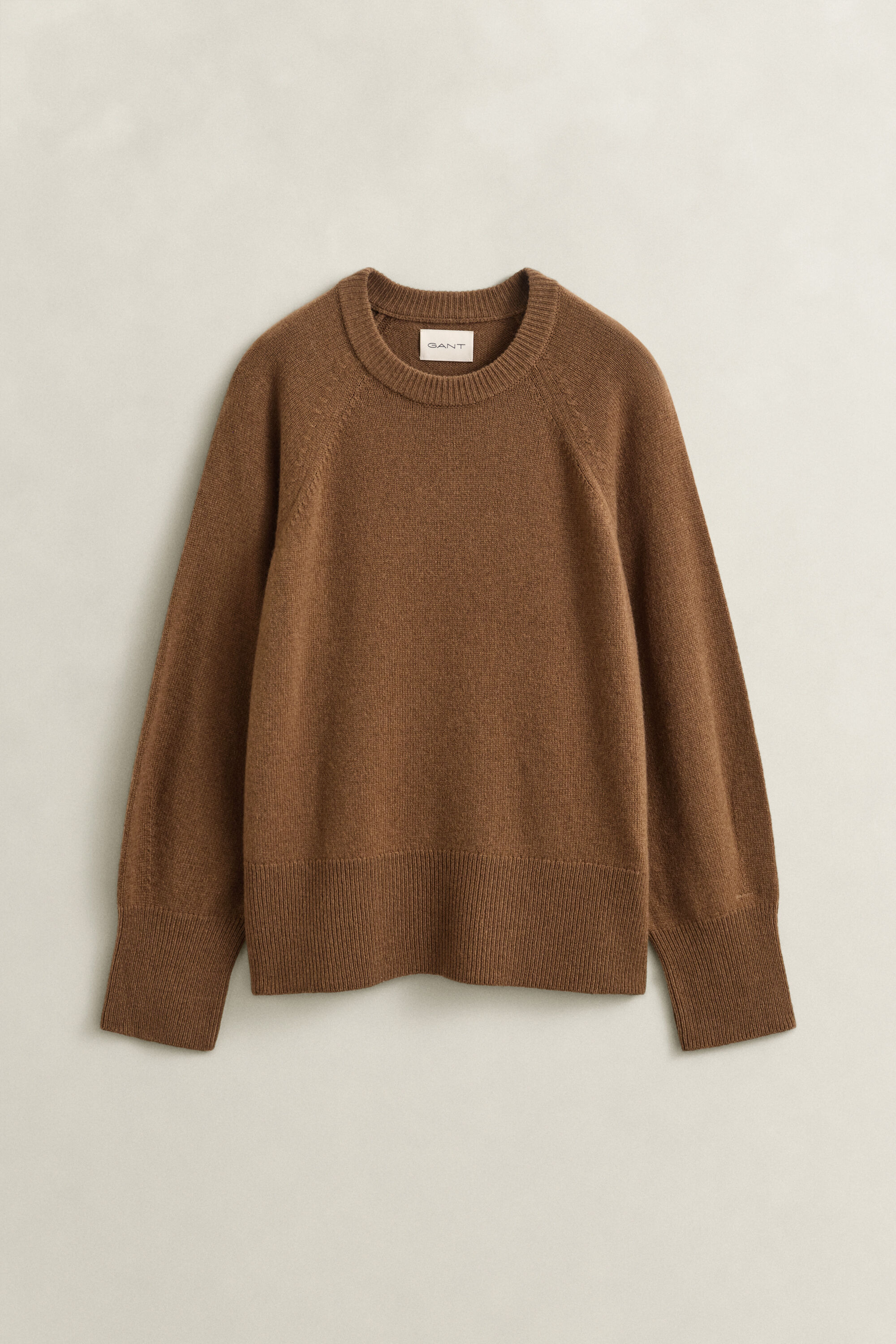Maglia girocollo in lana cashmere