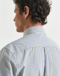 Camicia classica in popeline a righe regular fit