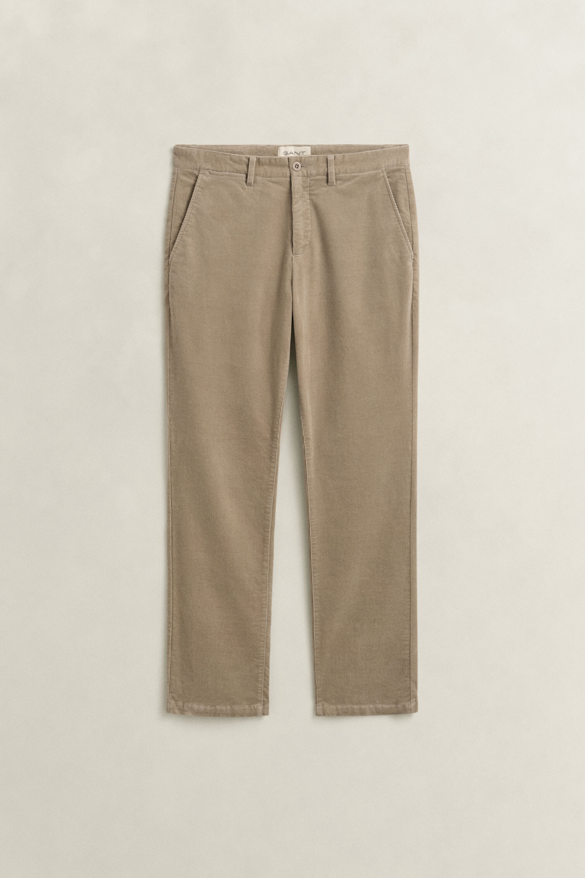 Pantaloni chino in velluto a coste regular
