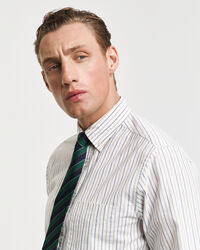 Camicia Oxford classica a righe regular fit