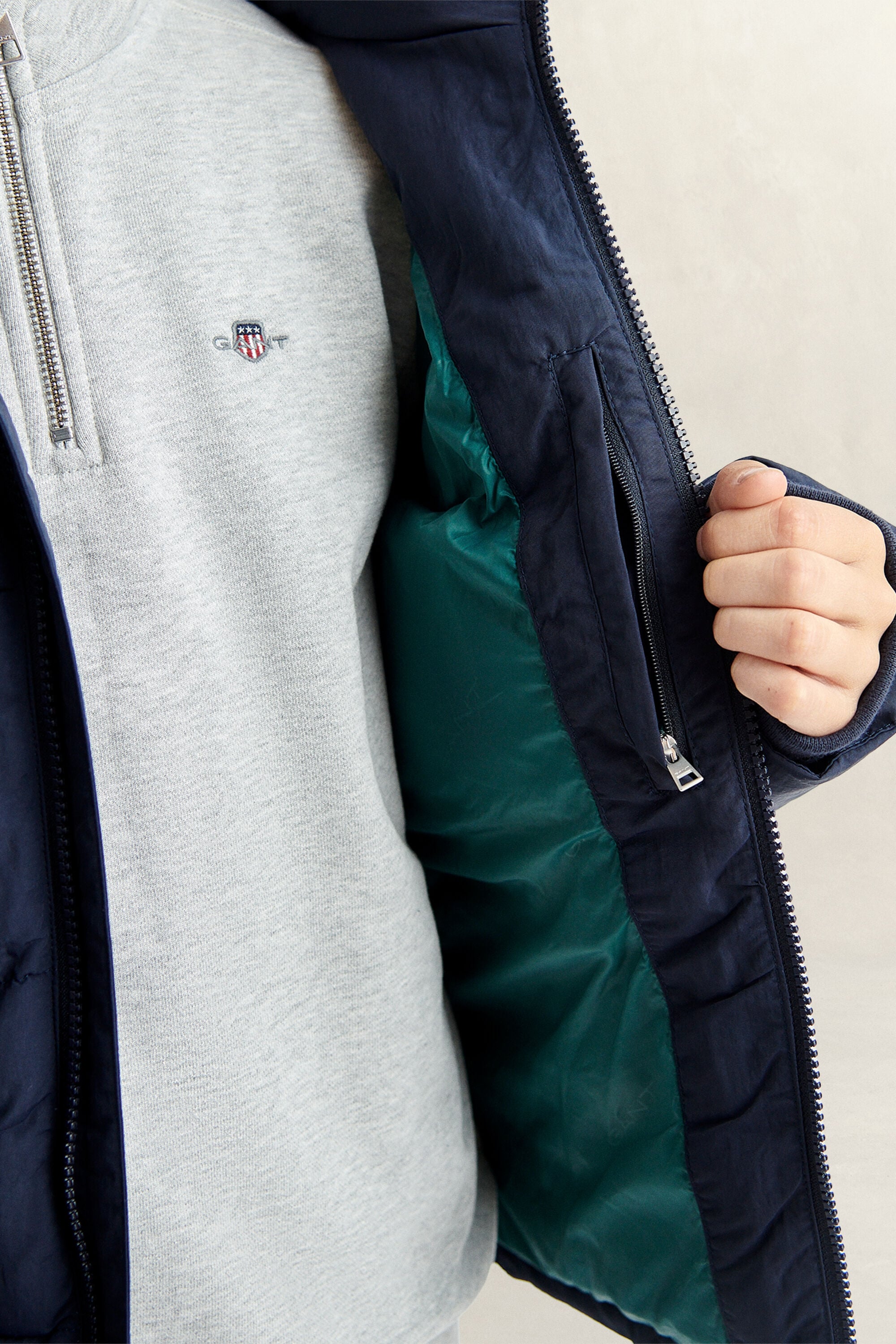 Giacca Baffle Teen Boys