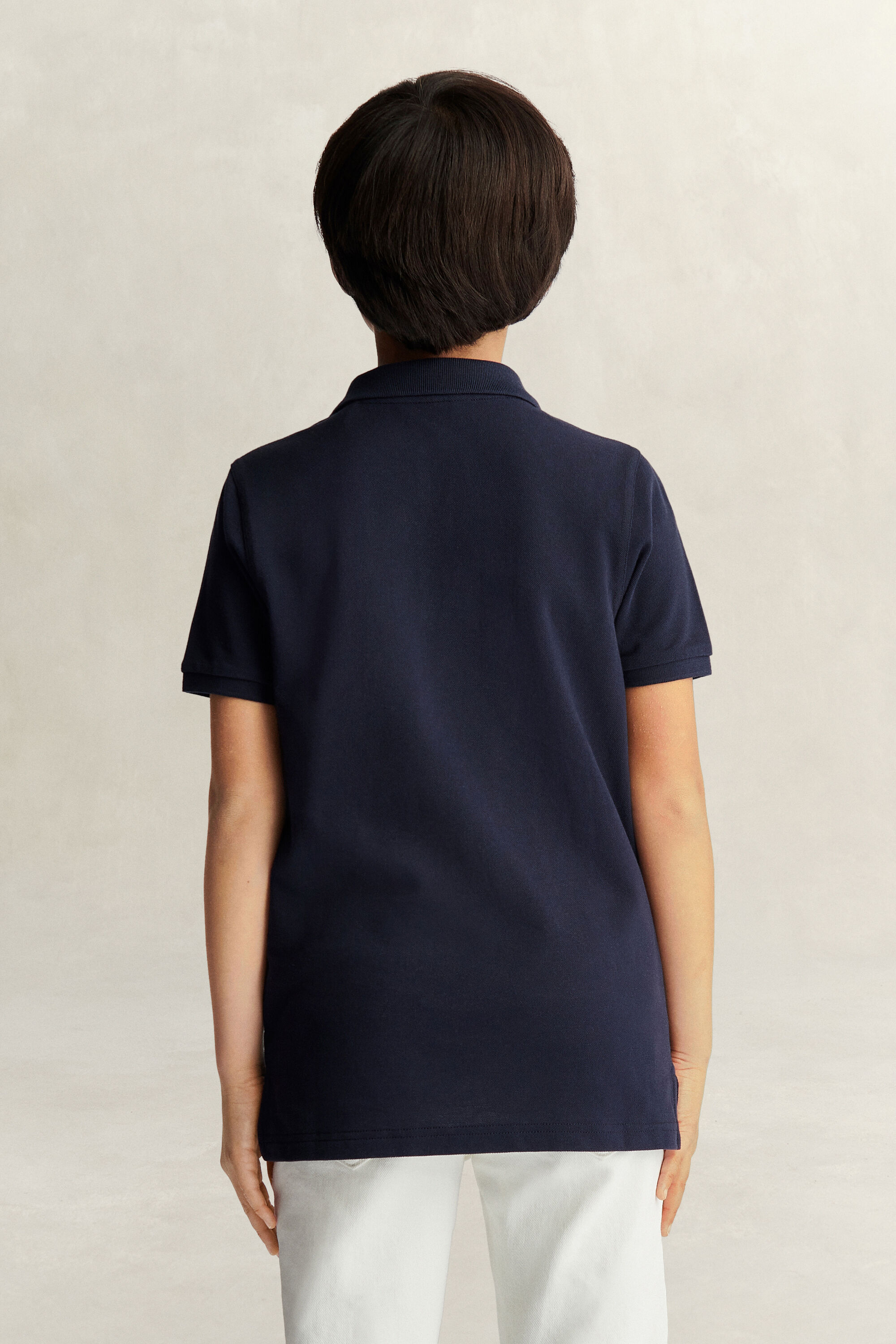 Polo Shield in piqué Teens