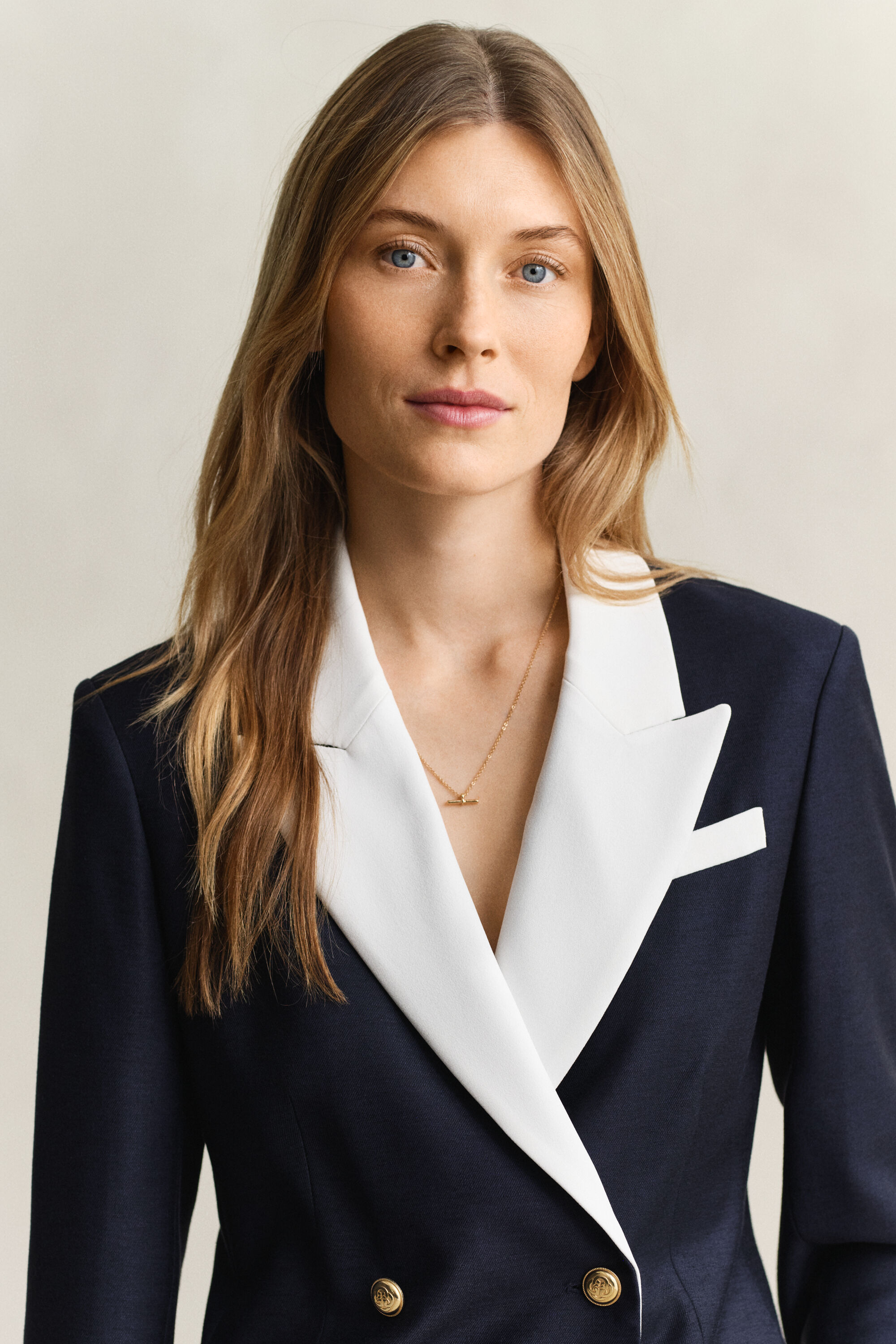 Blazer Club in un colore a contrasto