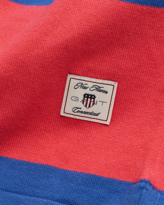 Polo in cotone a righe