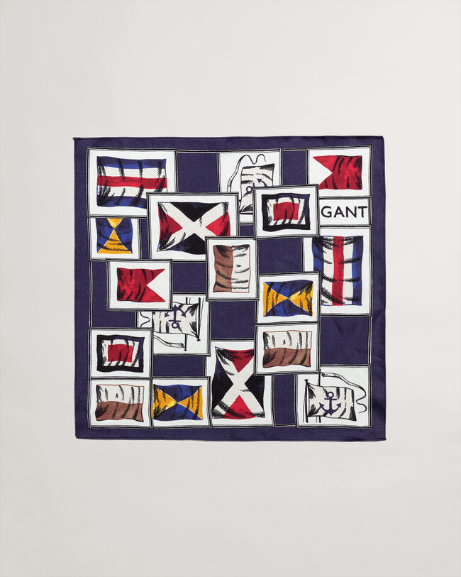 Fazzoletto da taschino con stampa Flag