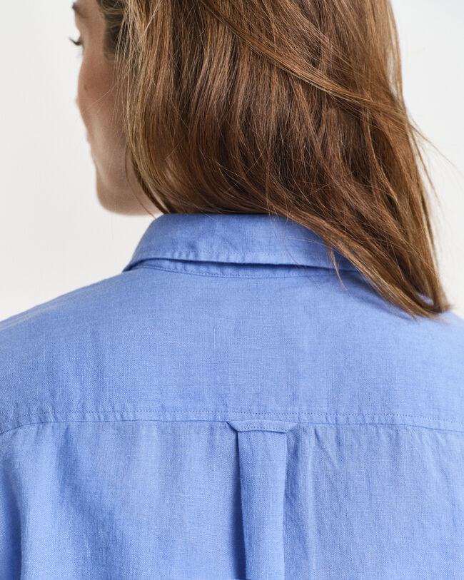 Camicia di lino regular fit