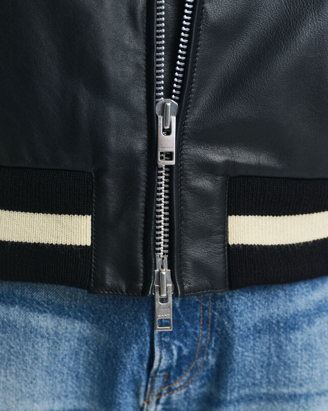 GANT Varsity Jacket in pelle