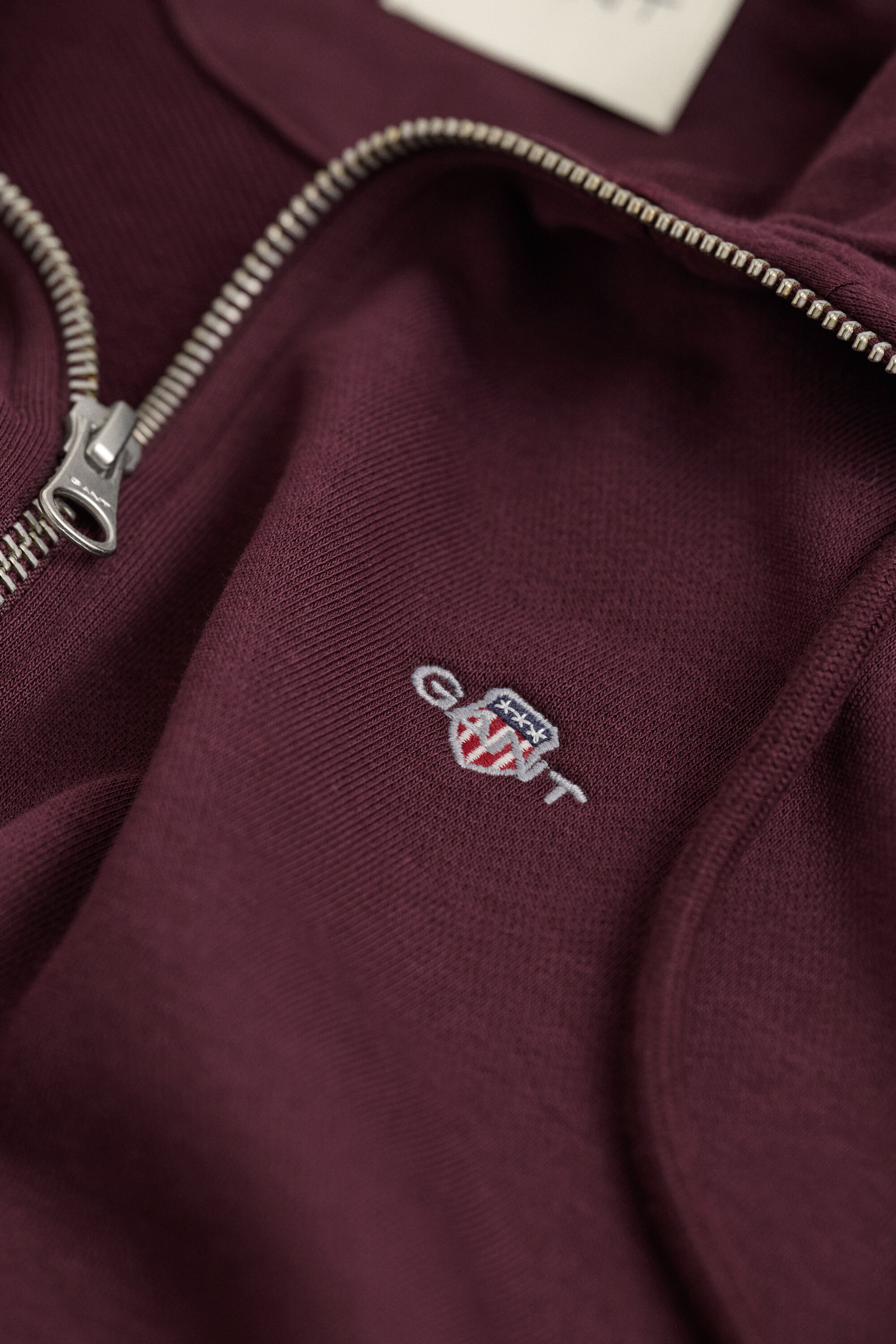 Felpa con cappuccio Shield con zip