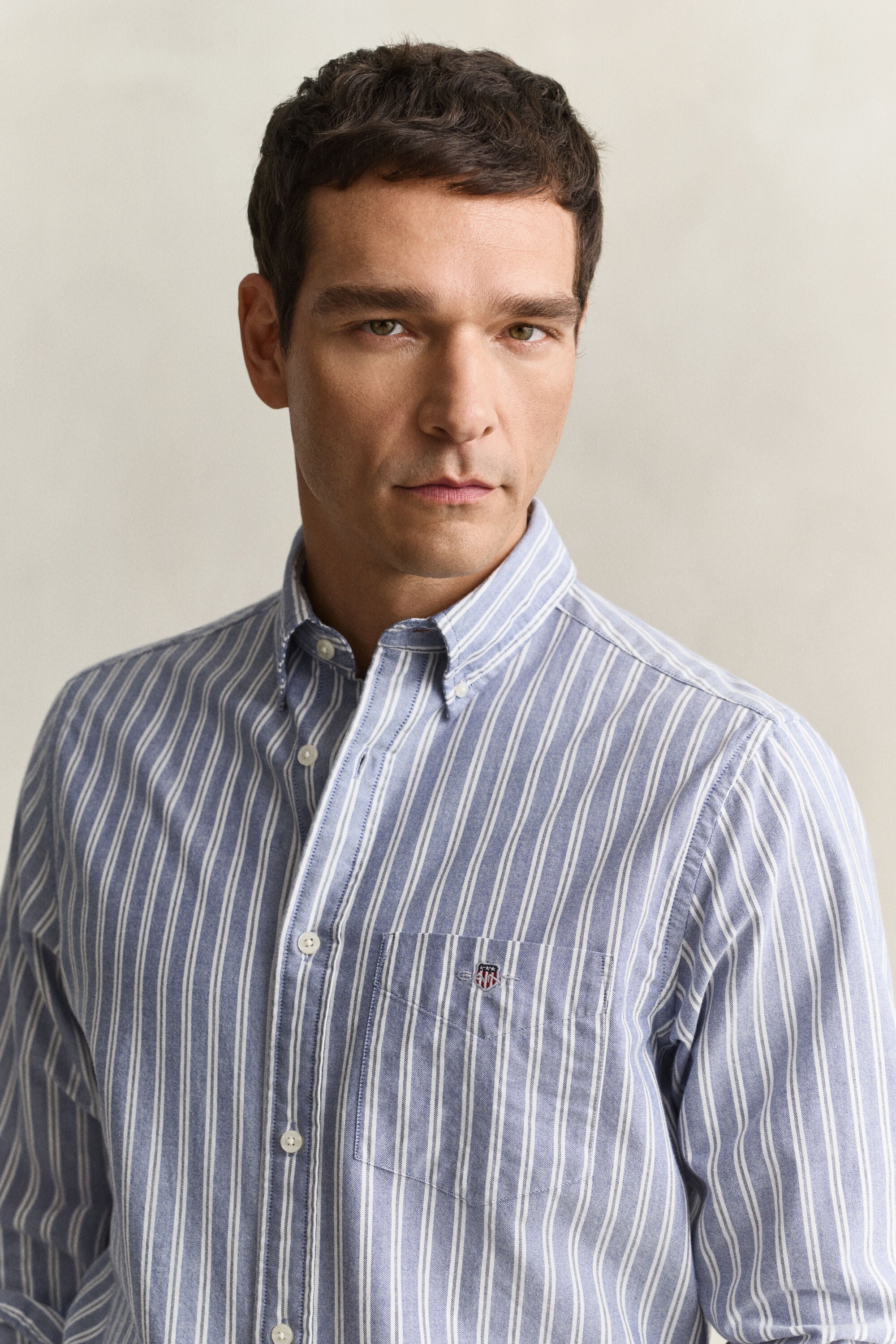 Camicia Oxford classica a righe