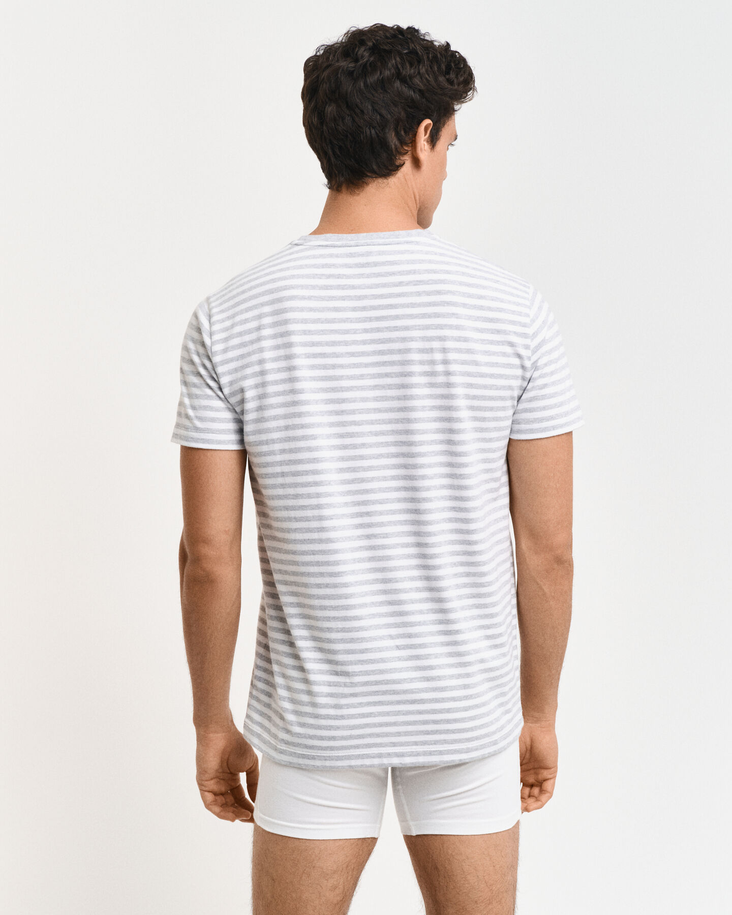 T-shirt del pigiama Shield a righe