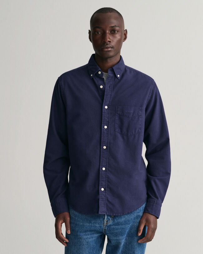 Camicia Oxford pettinato regular fit