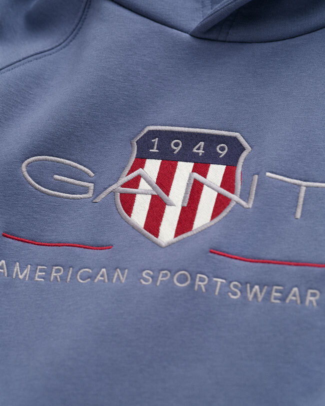 Felpa con cappuccio Archive Shield Teens