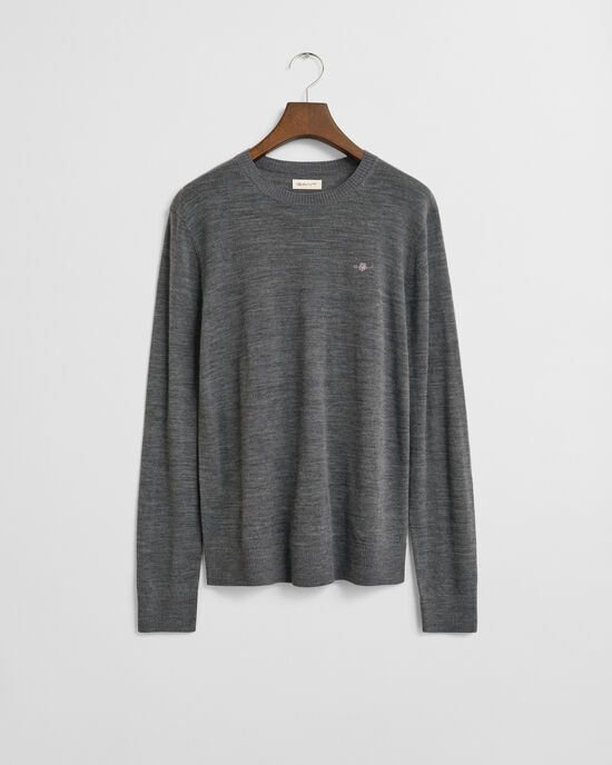 Maglia girocollo in finissima lana merino Teens